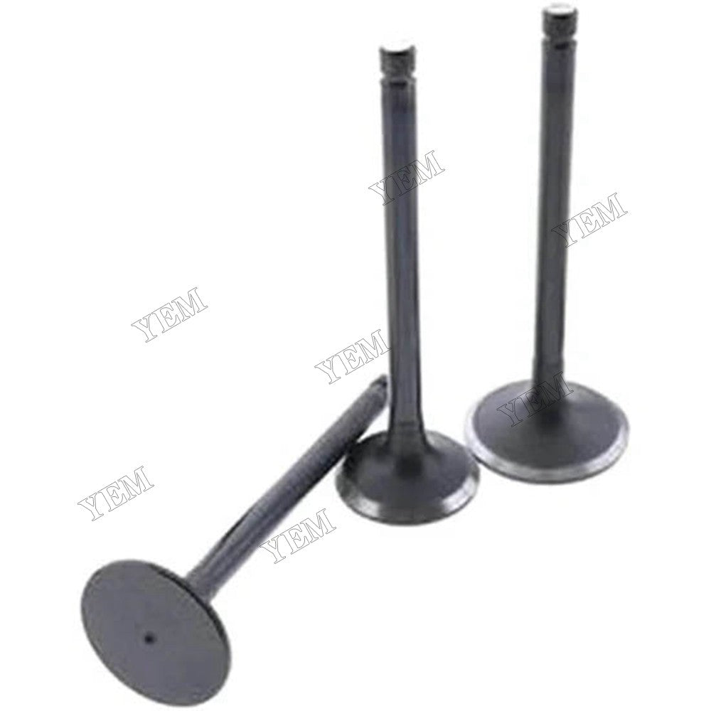3TNE88 Komatsu 3D88 Engine Exhaust Valve 3 Units 1 Set Y129100-11130 for Yanmar