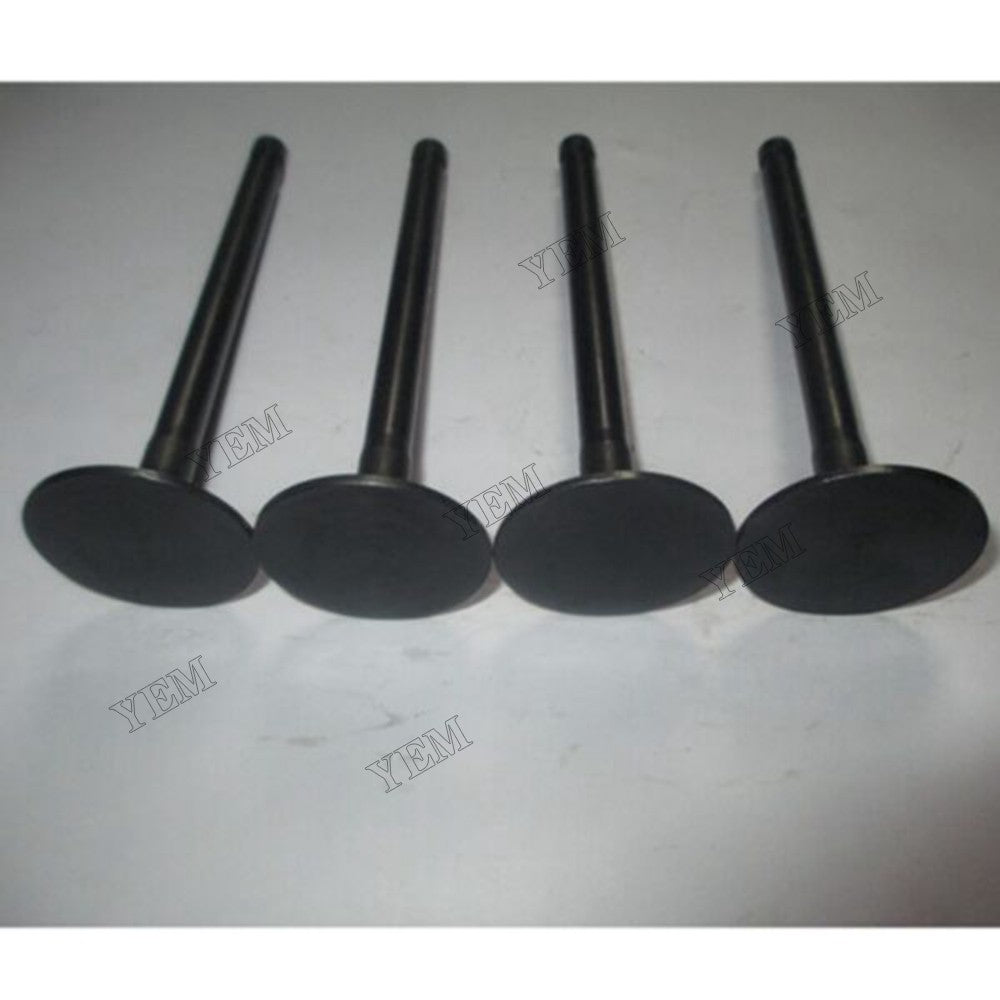 4TNE88 Komatsu 4D88E Exhaust Valve 4 PCS YM129100-11130 For Pcs