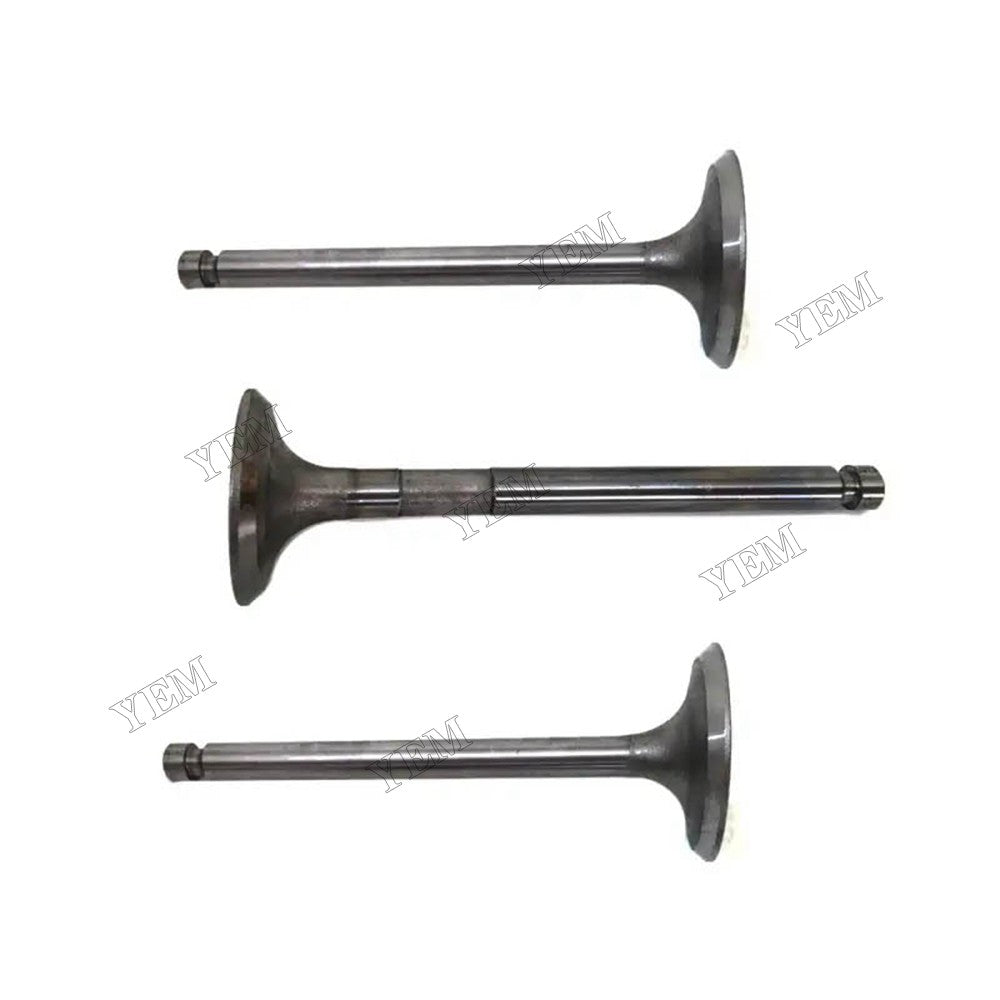 3TNE84 3TNE84T Komatsu 3D84E Intake Valve 3PCS YM129100-11100 For Pcs