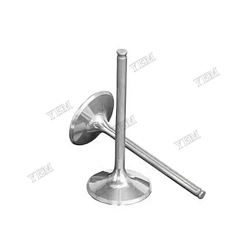 For Komatsu Engine S4D155-4 S6D155-4A S6D155-4S 2 Pcs Intake Valve 6127-41-4113