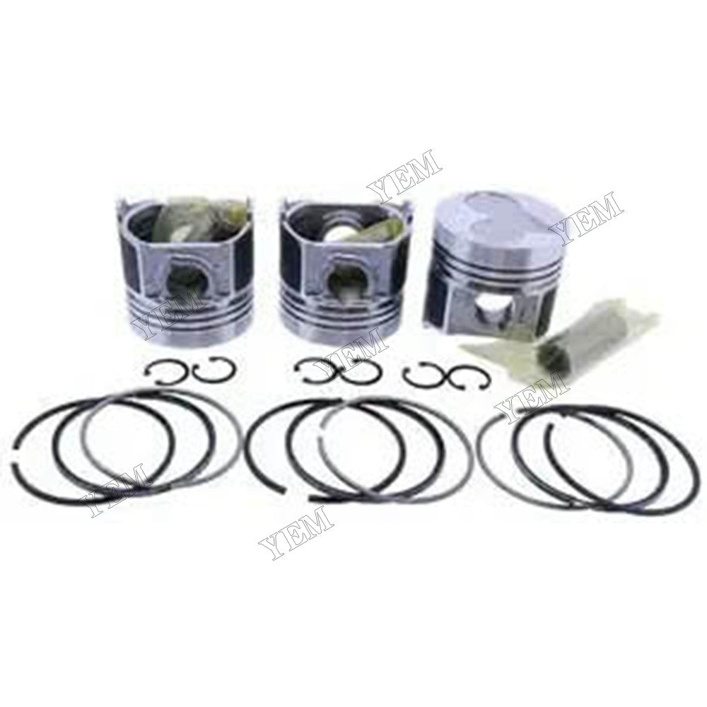 For Kubota Engine D1503 V2003 Piston Set 16483-21112