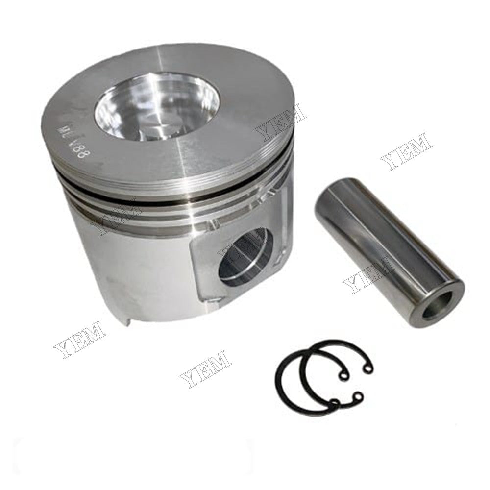 For Yanmar 3TNV88 Komastu 3D88E Fridayparts Engine Piston Kit 129005-22080 129005-22900 3 units 1 set