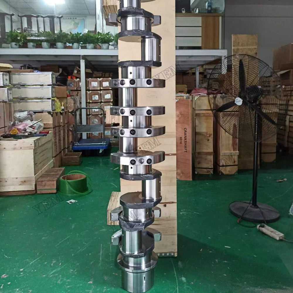 For Isuzu Engine 6WG1 John Deere Excavator 450DLC 470GLC 600CLC 800C 870GLC Crankshaft 8981720141 For Isuzu