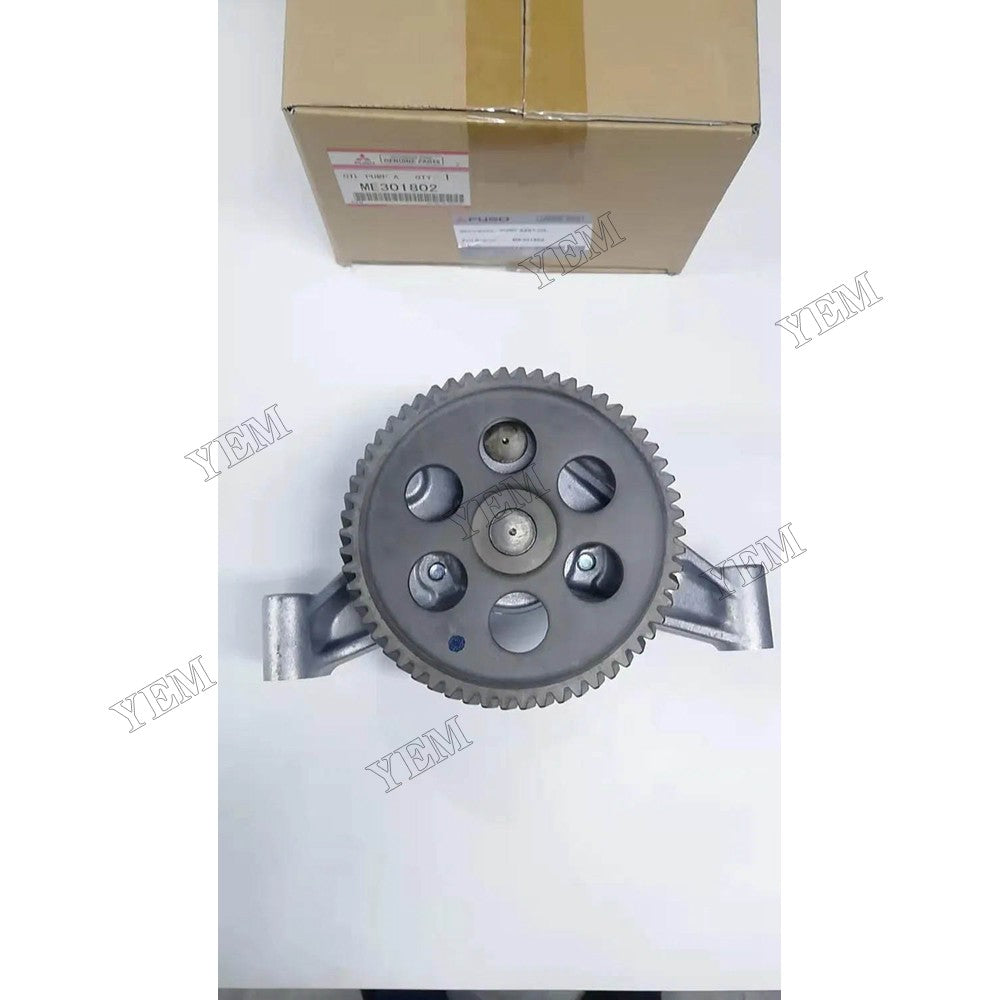 For Mitsubishi Engine 6M60 6M60T Kato Excavator HD1430V Oil Pump ME301802 For Mitsubishi