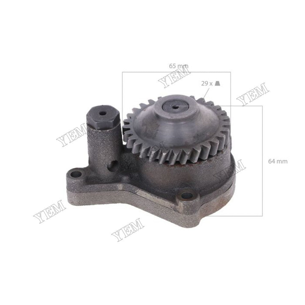 For Yanmar Engine 3TNV82A Cub Cadet Mower S6032-D S7232-D Oil Pump YA-129001-32001 For Yanmar
