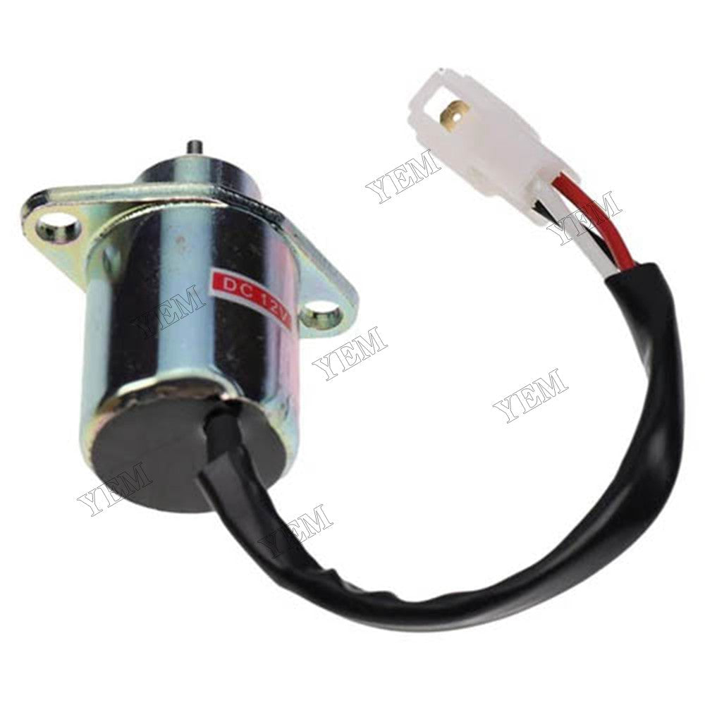 For Kubota Engine D905 D1105 Upright Lift LX31RT LX41RT LX50RT LX31 LX41 LX50 12V Fuel Shutoff Solenoid 067614-027 For Kubota