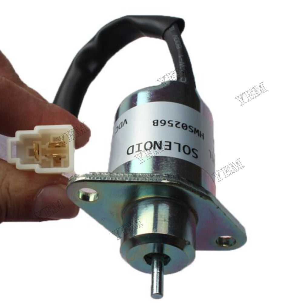 For Kubota Engine D905 Genie Lift GS-2668 GS-3268 Z-34/22 Z-45/22 12V Fuel Shutoff Solenoid 94675GT