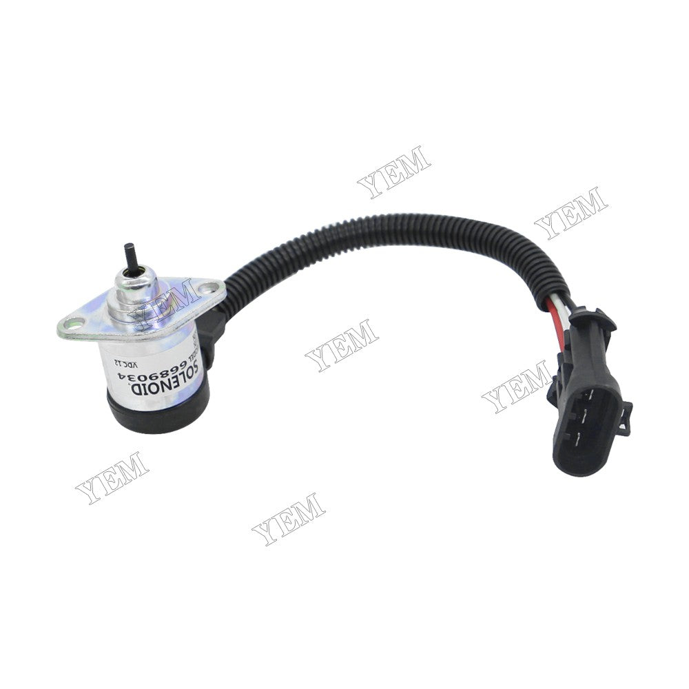 For Bobcat Loader A300 A770 S220 S250 S300 S330 S750 S770 S850 T250 T320 T770 T870 12V Stop Shut Off Solenoid 6689034