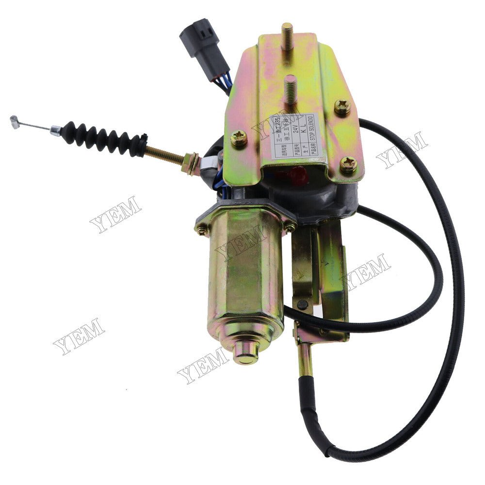 For JCB Excavator JS130 JS160 JS180 JS200 JS210 JS220 JS240 JS260 24V Engine Stop Solenoid 716/20700 For JCB