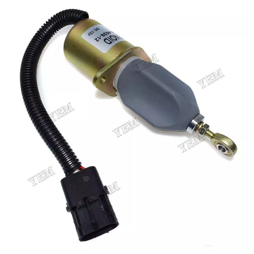 Diesel Engine 5.9L 8.3L with Bosch RQV-K Governor 12V Fuel ShutDown Solenoid SA-4026-12 SA-4124-12 for Cummins