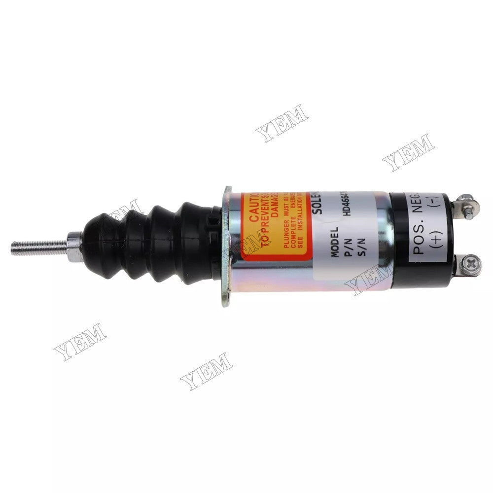 For Engine Generator Set Excavator Loader Tractor Bulldozer Truck 24V Aftermarket Woodward 1502-24D7U2B2S2 Stop Solenoid