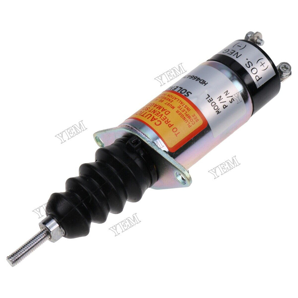 For Engine Generator Set Excavator Loader Tractor Bulldozer Truck 24V Aftermarket Woodward 1502-24D7U2B2S2 Stop Solenoid For Woodward