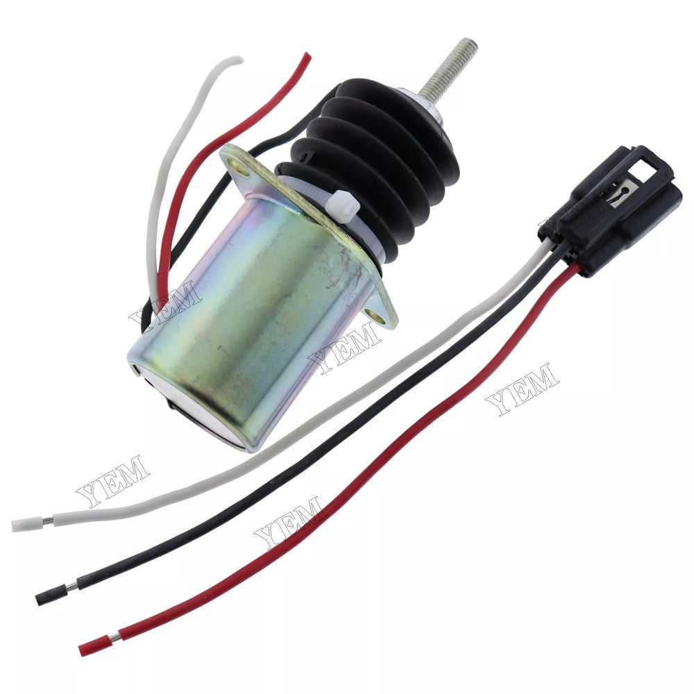 Deere Wheel Loader 544G 624G 644G Fuel Shut Off Solenoid AM124379 12V for John For John Deere