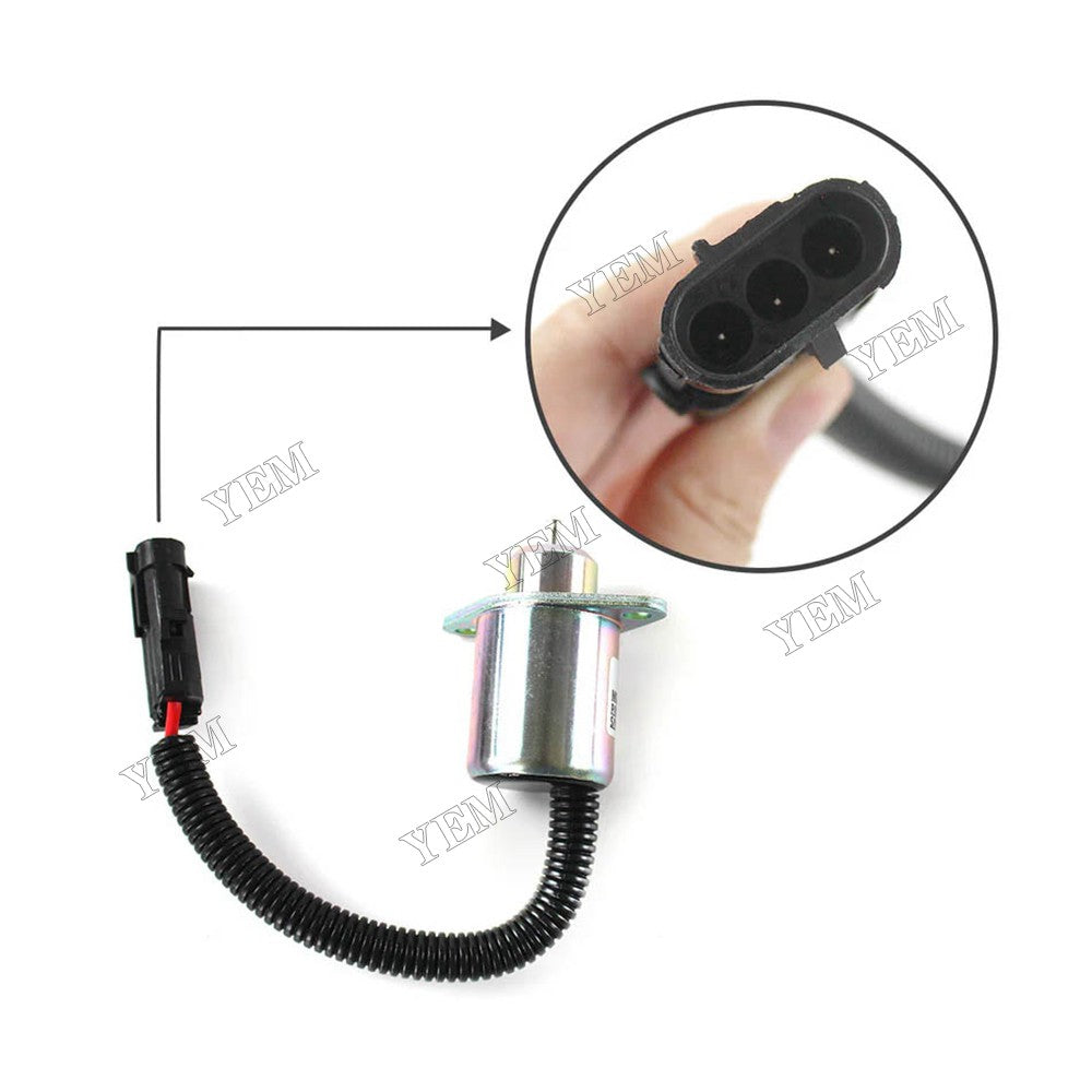 For Perkins Engine 700 Series UB704 Hyster Forklift H177 12V Stop Solenoid 2848A275 SA-4934-12 1457906 For Perkins