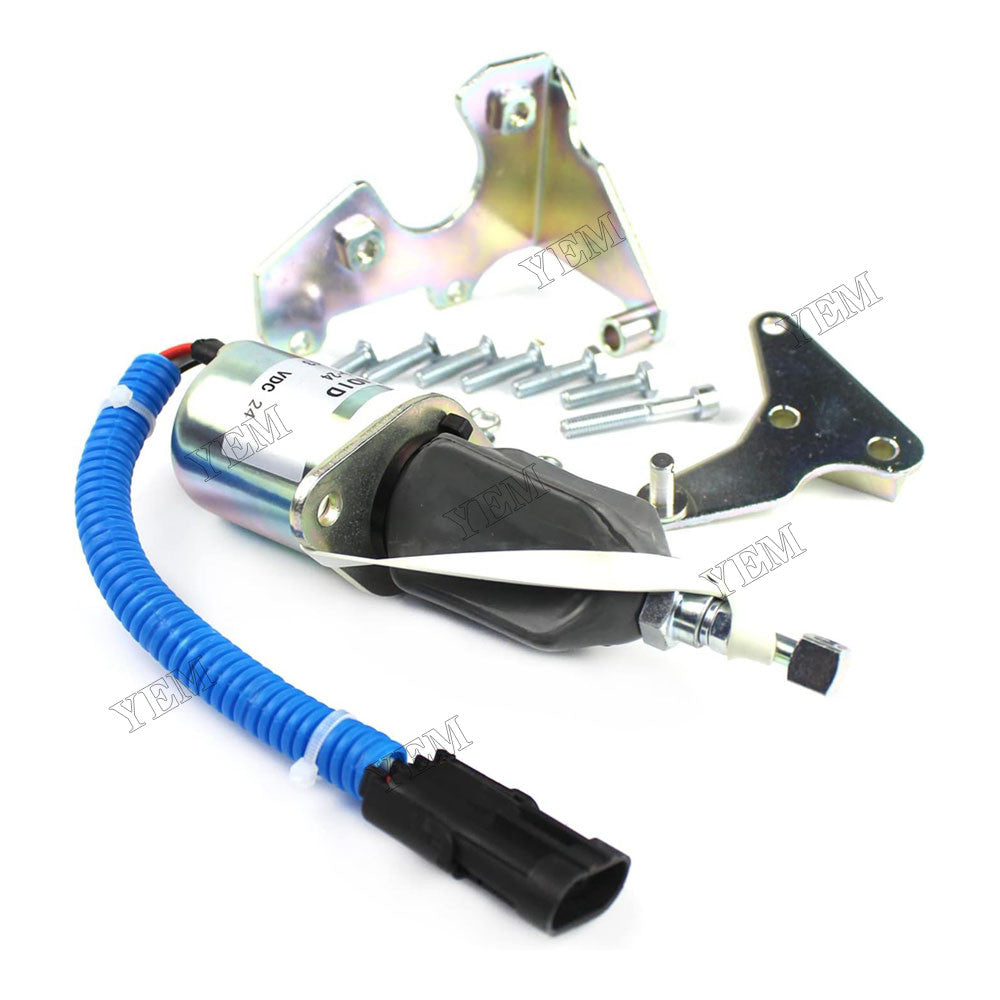 For Cummins 6BT Engine 24V Stop Solenoid 1752ES SA-4026-24 For Cummins