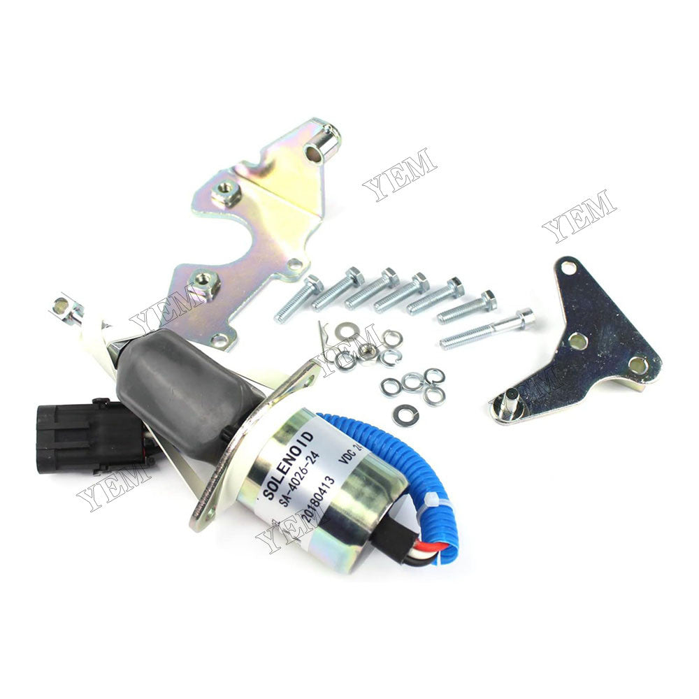 For Cummins 6BT Engine 24V Stop Solenoid 1752ES SA-4026-24 For Cummins
