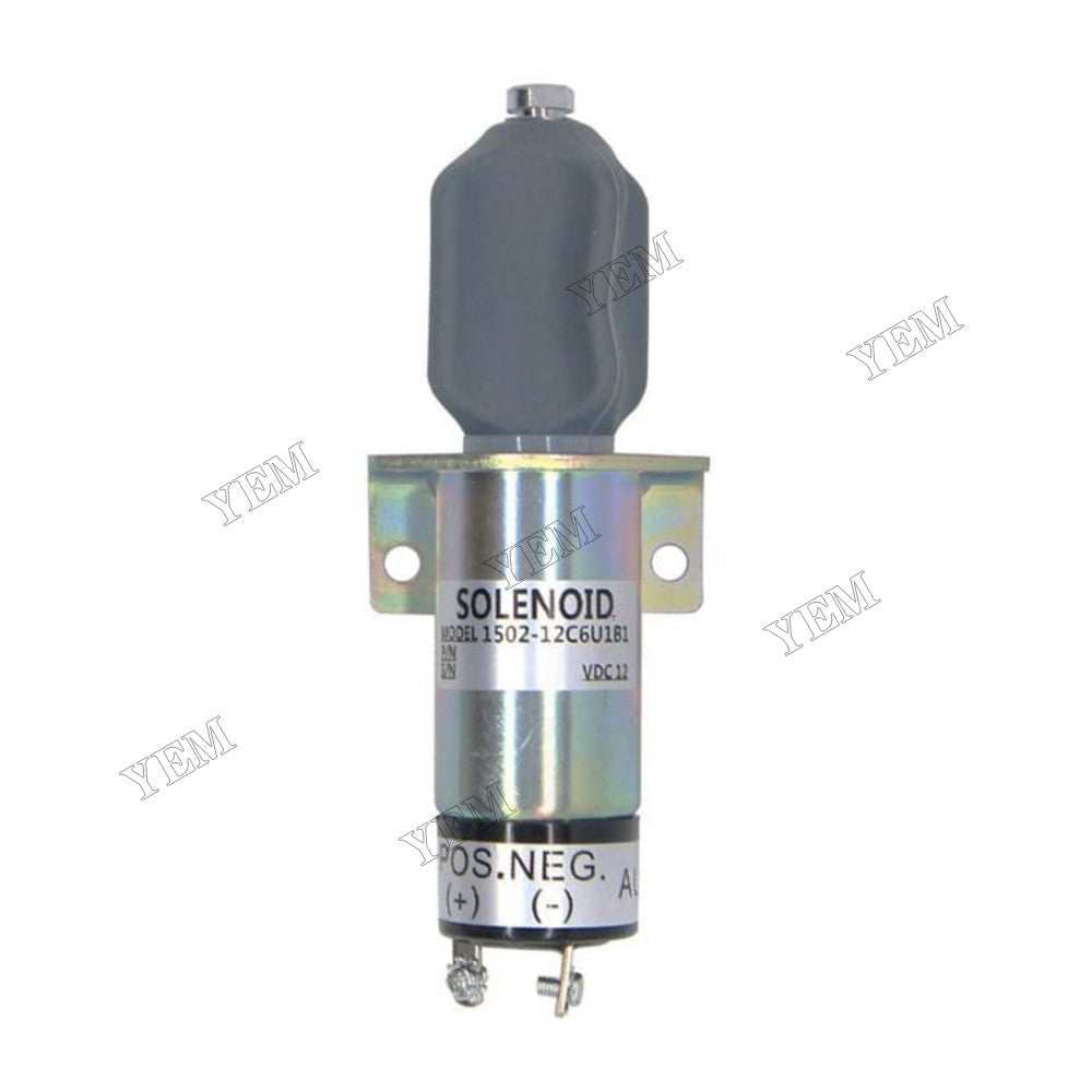 For Perkins Engine 4.108 4.165 T6.3544 6.3544 12V 3 Terminals Shutdown Stop Solenoid 2848231 For Perkins