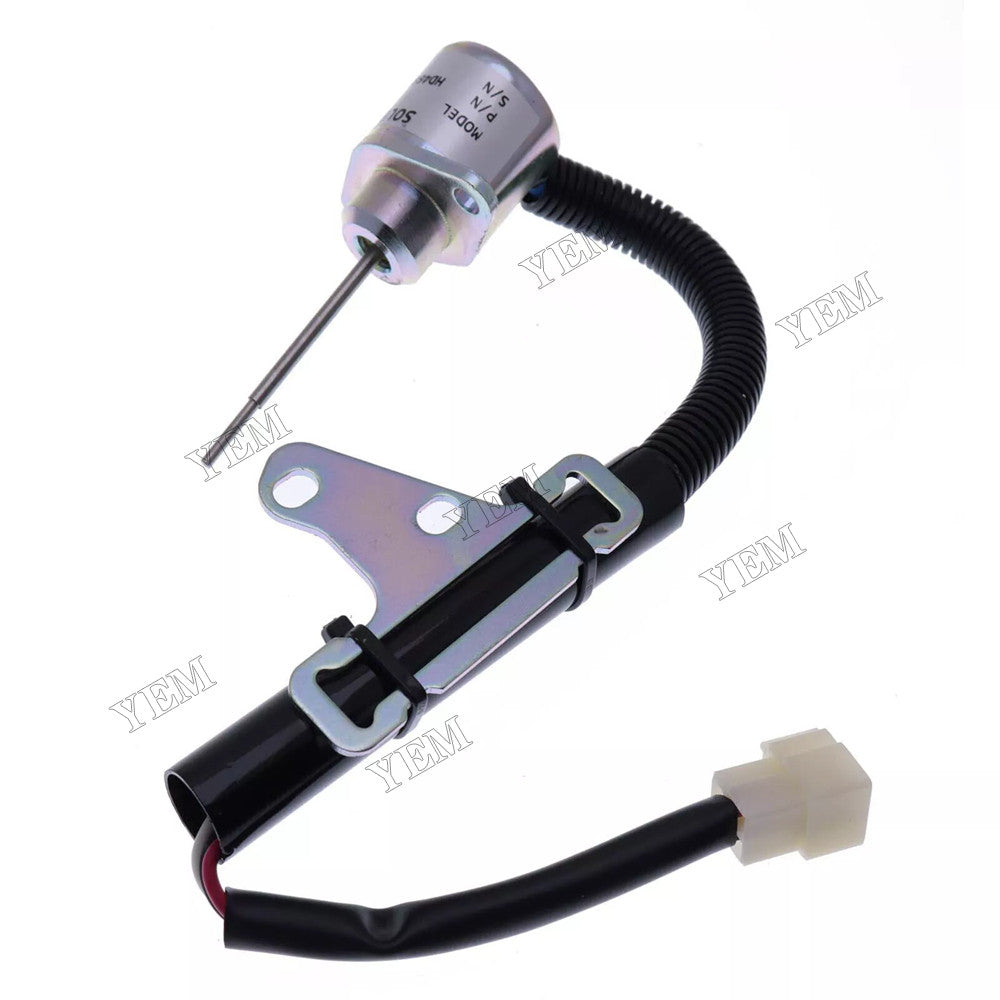 For Kubota Engine D722 Bobcat Utility Vehicle 2200 2200S 2300 12V Shutoff Solenoid 102799601CC