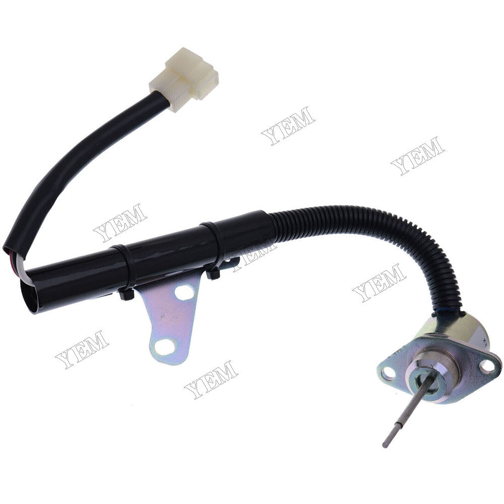 For Kubota Engine D722 Bobcat Utility Vehicle 2200 2200S 2300 12V Shutoff Solenoid 102799601CC For Kubota