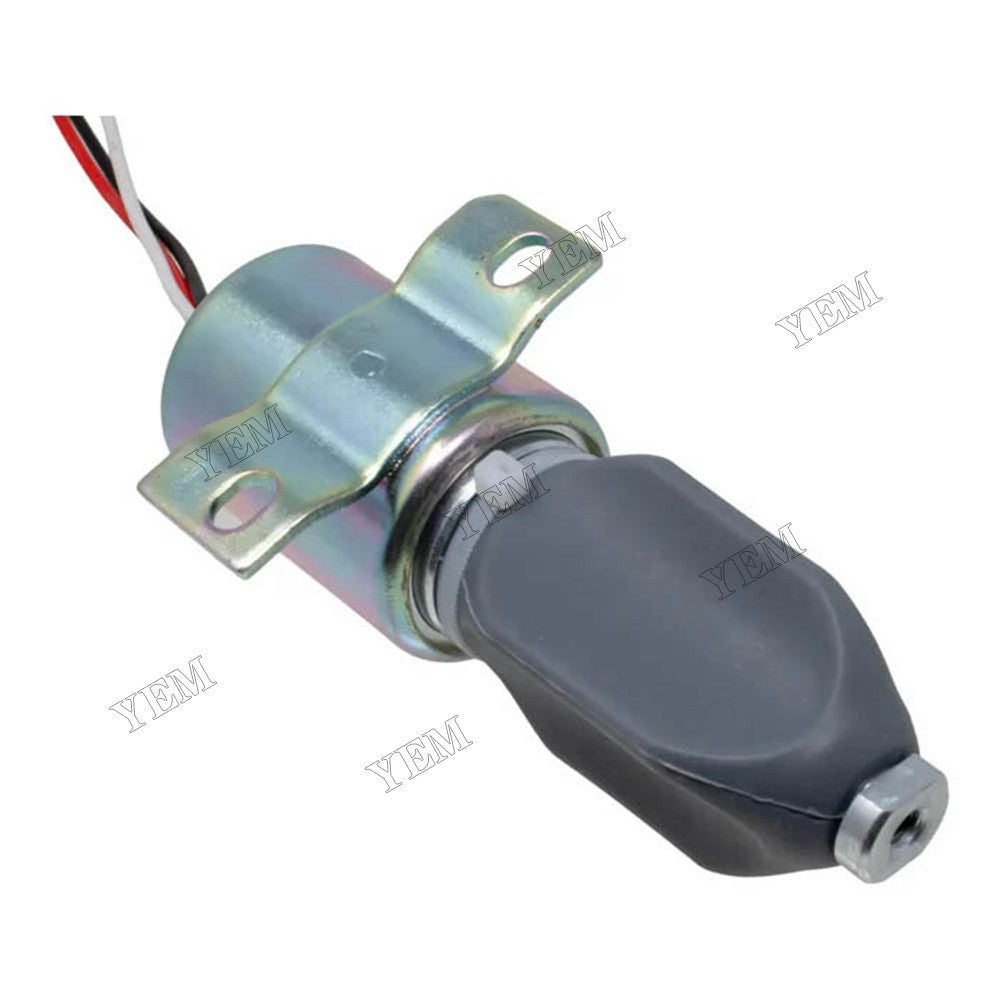 For Kubota Diesel Engine 21HP 91-05 Grasshopper Mower 721D2 12V Stop Solenoid SA-3786-12 1753ES-12E6ULB1S1 For Kubota