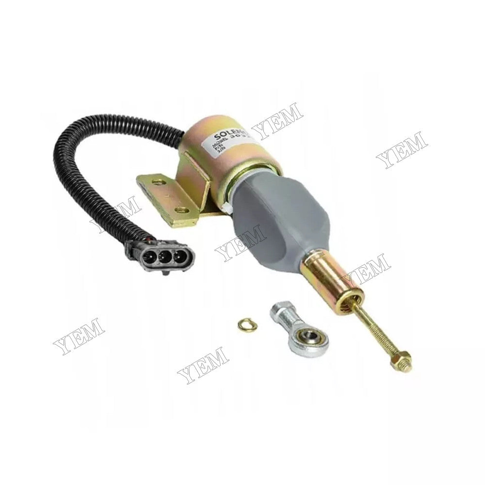 For Cummins 5.9L 6BT Engine 24V Fuel Shut Off Solenoid 3932329 SA-4891-24 For Cummins