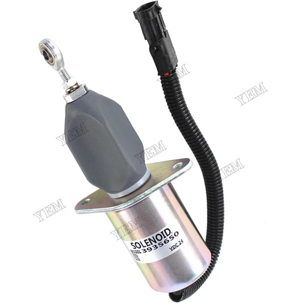 For Cummins 6CT Engine Fuel Shutoff Solenoid Valve 3935650 SA-4764-24 For Cummins