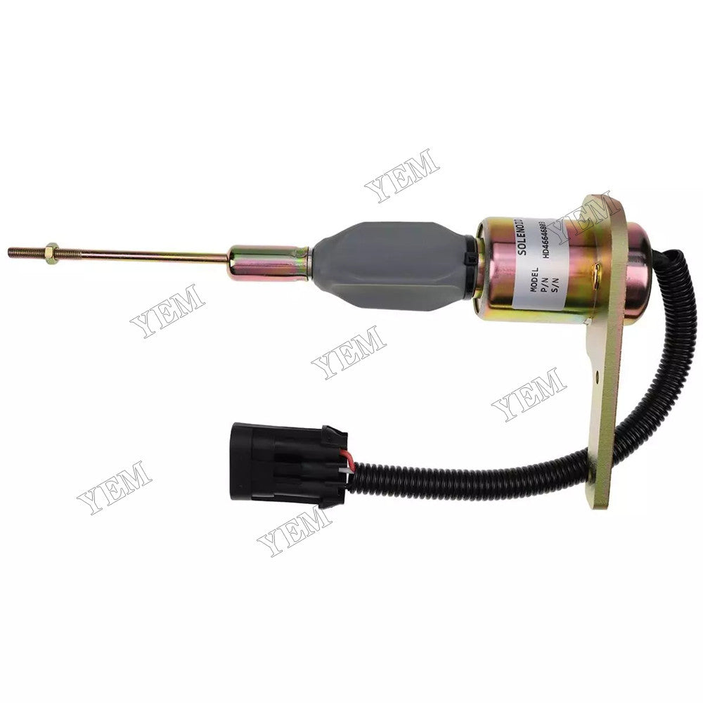 For Navistar DT466 DT466E Engine 12V Fuel Shutdown Solenoid Valve 1820453C91