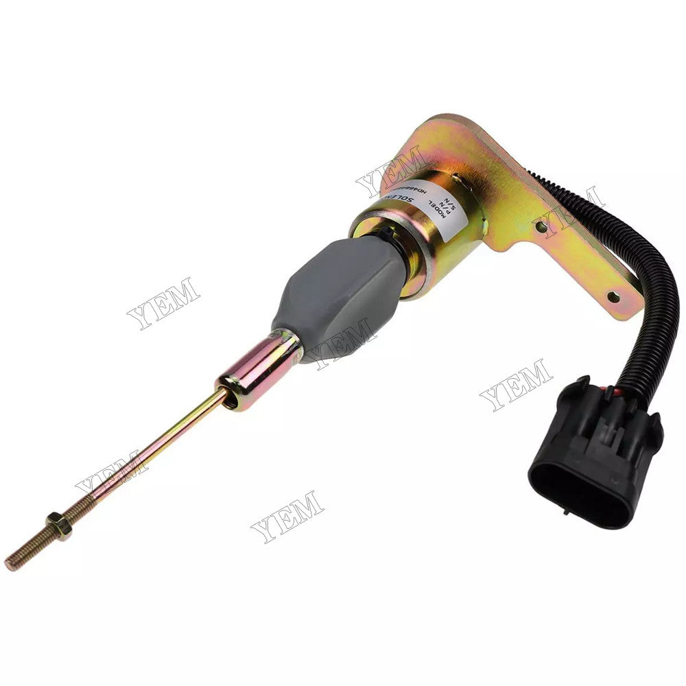 For Navistar DT466 DT466E Engine 12V Fuel Shutdown Solenoid Valve 1820453C91 For Navistar