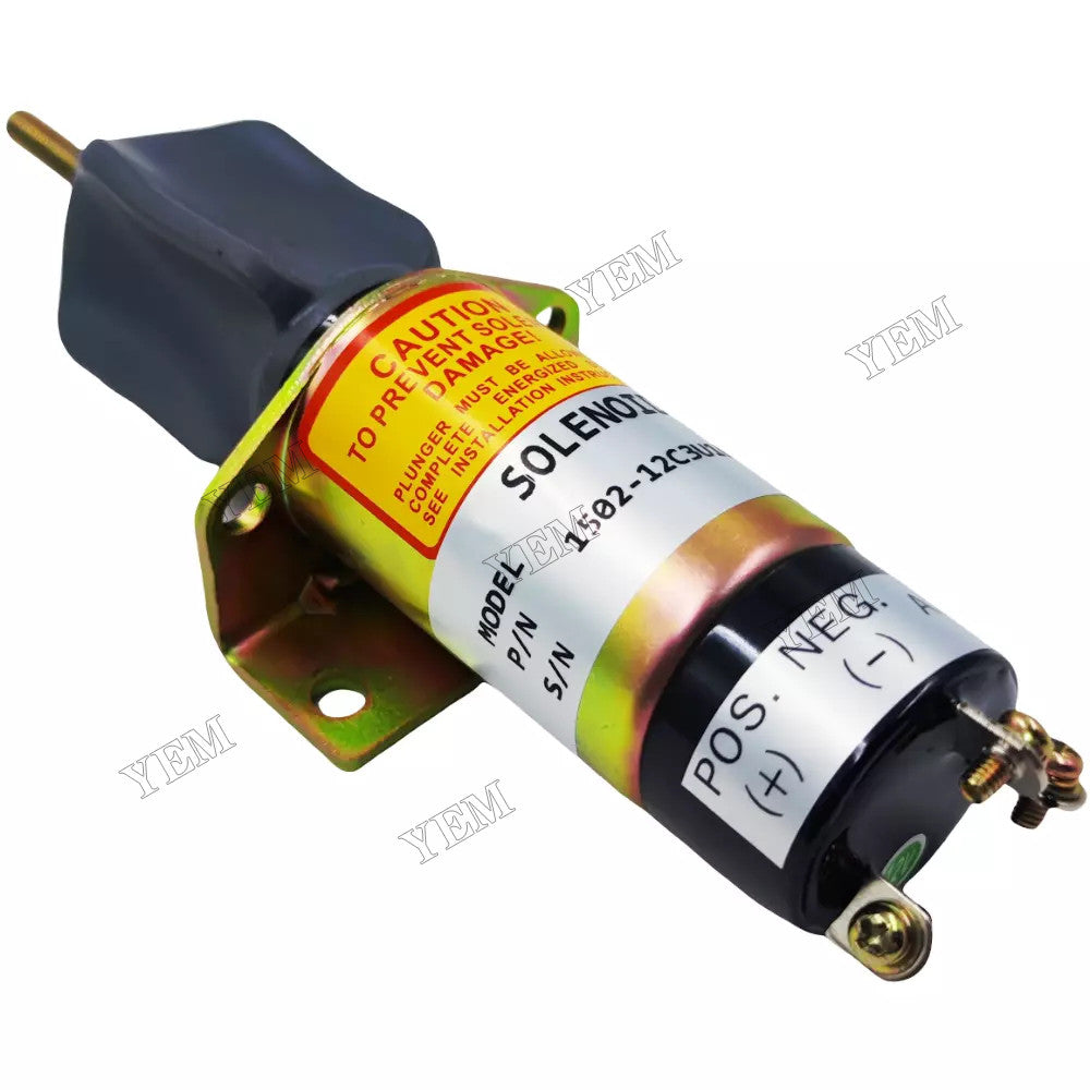 For Woodward 12V Fuel Stop Solenoid 1504-12C6U1B1S2A For Woodward