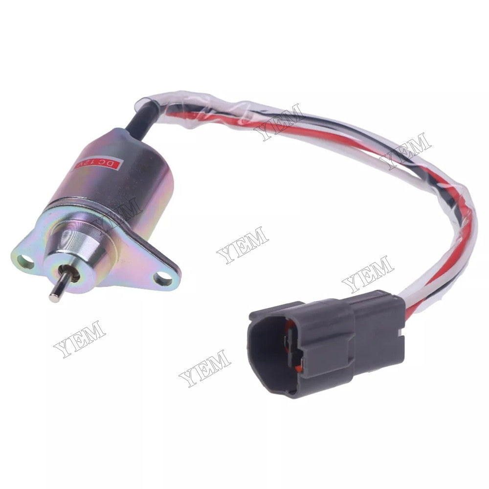 For Bobcat Utility Vehicle 3400 3400XL 3450 3600 3650 12V Fuel Shutdown Shutoff Stop Solenoid 7018569 For Bobcat