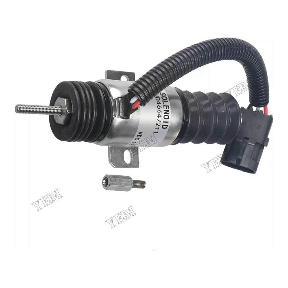 For Mustang Gehl Loader 930A John Deere Mower F911 F925 F932 F935 Fuel Shutoff Solenoid 420-35448 For John Deere