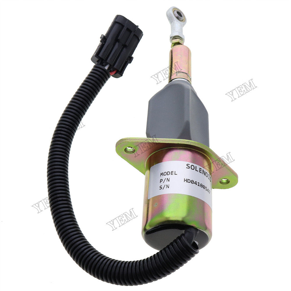 For CASE Crawler Dozer 1850K 1850K-LGP 1850K-LT 24V Fuel Shutoff Solenoid 87420951 For Case
