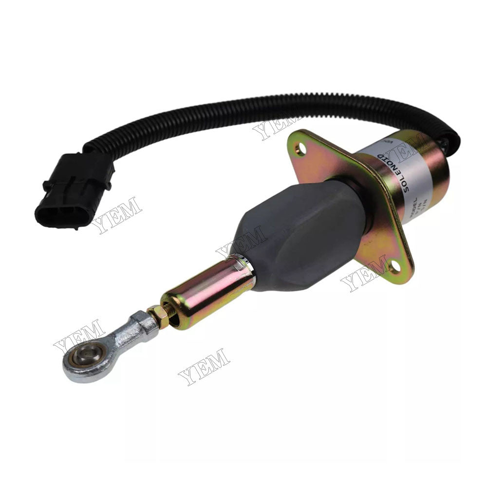 For CASE Crawler Dozer 1850K 1850K-LGP 1850K-LT 24V Fuel Shutoff Solenoid 87420951 For Case