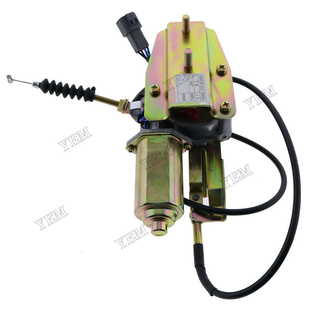 For Isuzu Engine 6BD1T 6BD1 6HK1 6BG1 6BG1T 4BG1 4BD1 4JB1 4JG1 4JG2 24V Stop Solenoid Stopper Assembly 1819002270 For Isuzu