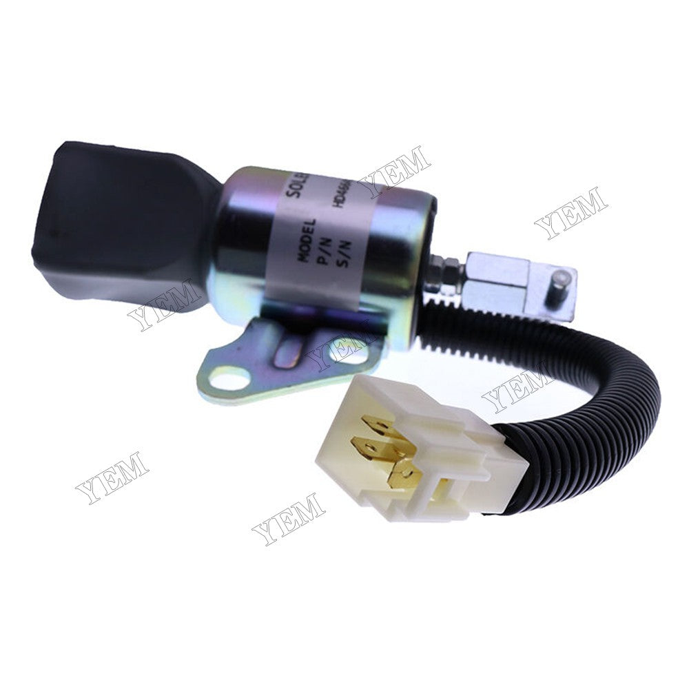 For Kubota Engine D722 Z482 D902 Fridayparts Fuel Shutoff Solenoid SA-4899-12