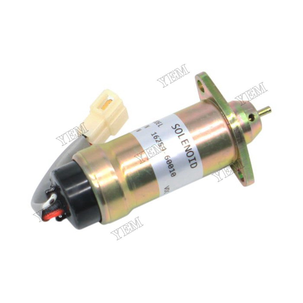 For Kubota D1105 V1505 Hitachi Timberwolf TW150DHB TW150VTR TW190 TW-S426TDHB Stop Solenoid 16259-60010 MV1-48