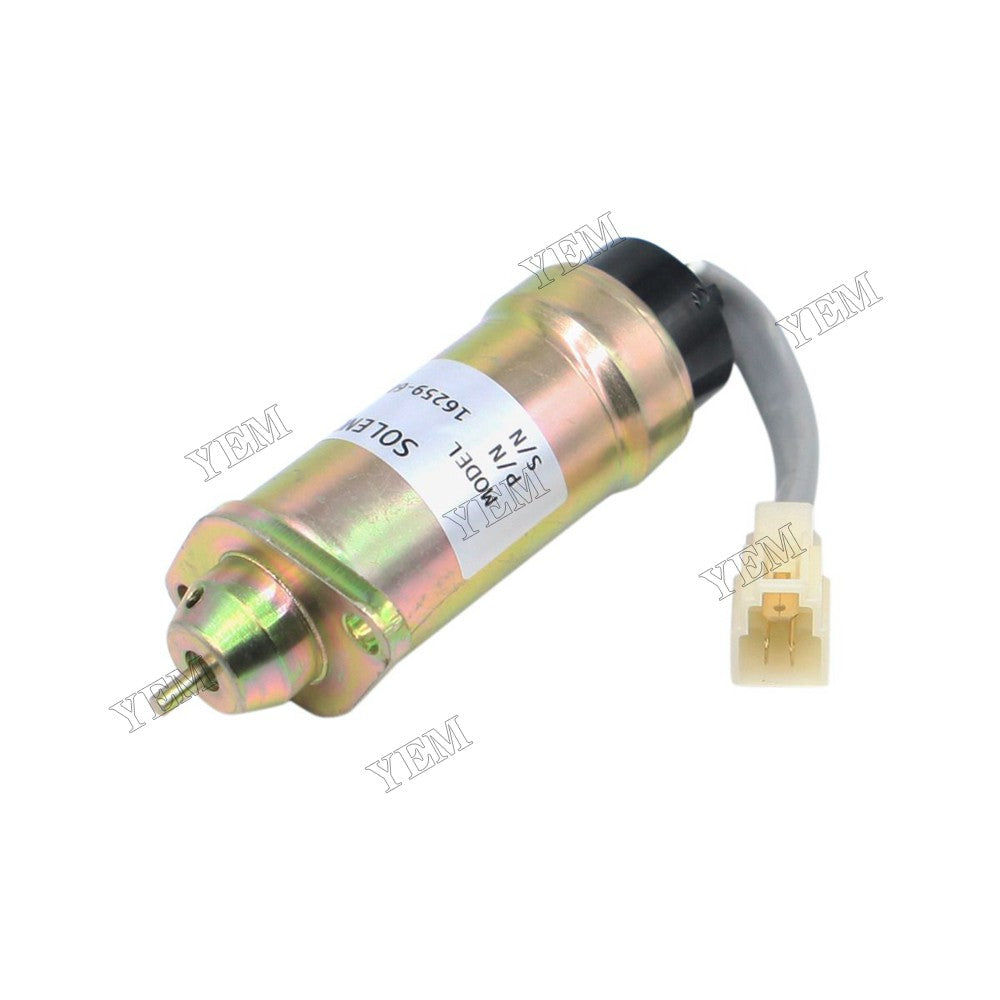 For Kubota D1105 V1505 Hitachi Timberwolf TW150DHB TW150VTR TW190 TW-S426TDHB Stop Solenoid 16259-60010 MV1-48 For Kubota