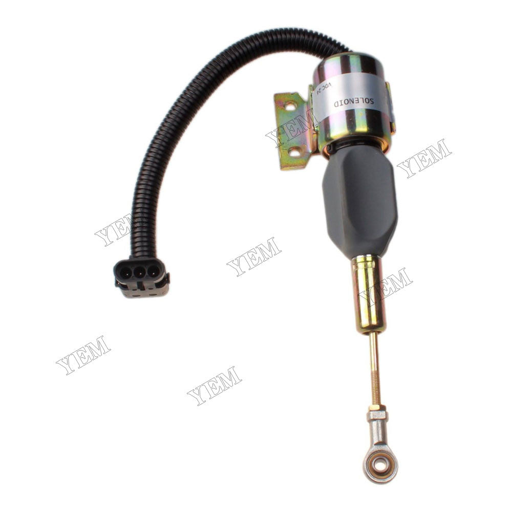 For Komatsu Wheel Loader WA180PT-3L WA250PT-3L 24V Stop Solenoid 6733-81-9110