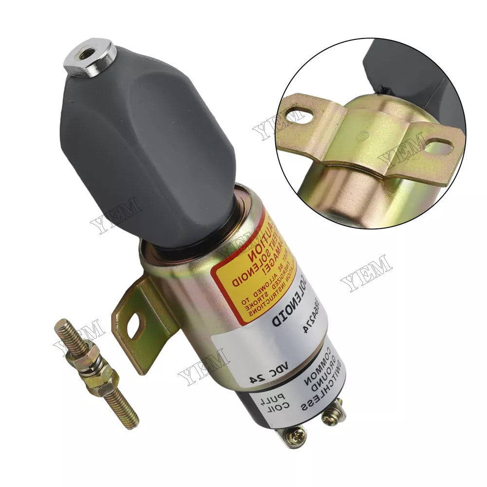 For Woodward 24V Fuel Shutoff Stop Solenoid Valve 1751ES-24E7U1B1S5 For Woodward