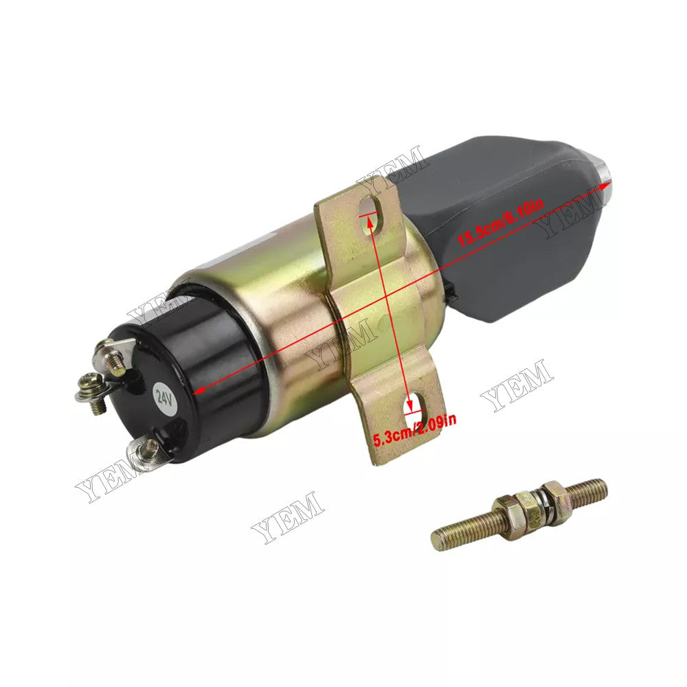 For Woodward 24V Fuel Shutoff Stop Solenoid Valve 1751ES-24E7U1B1S5 For Woodward