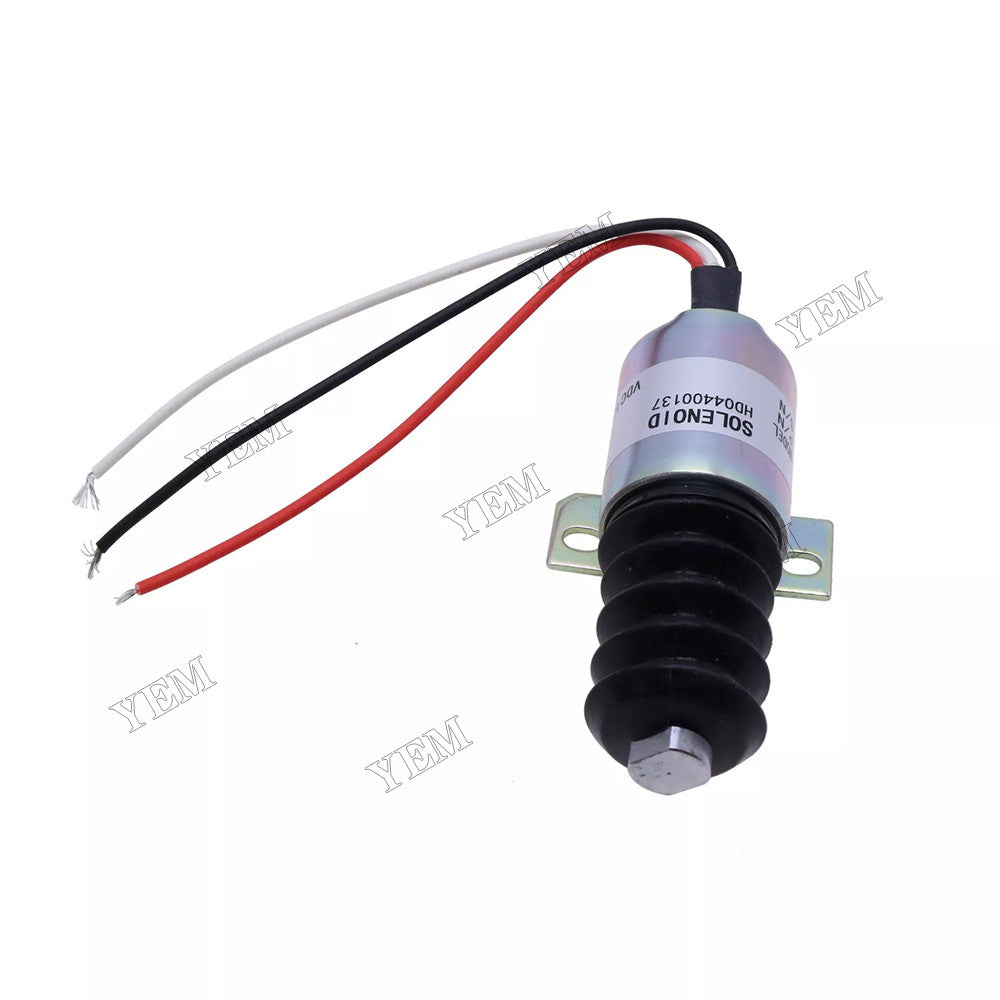For Hyundai Excavator R200-5E R200-5 Fuel Shutdown Solenoid 1756ES-12E3ULB1S5 SA-4735-12 For Hyundai