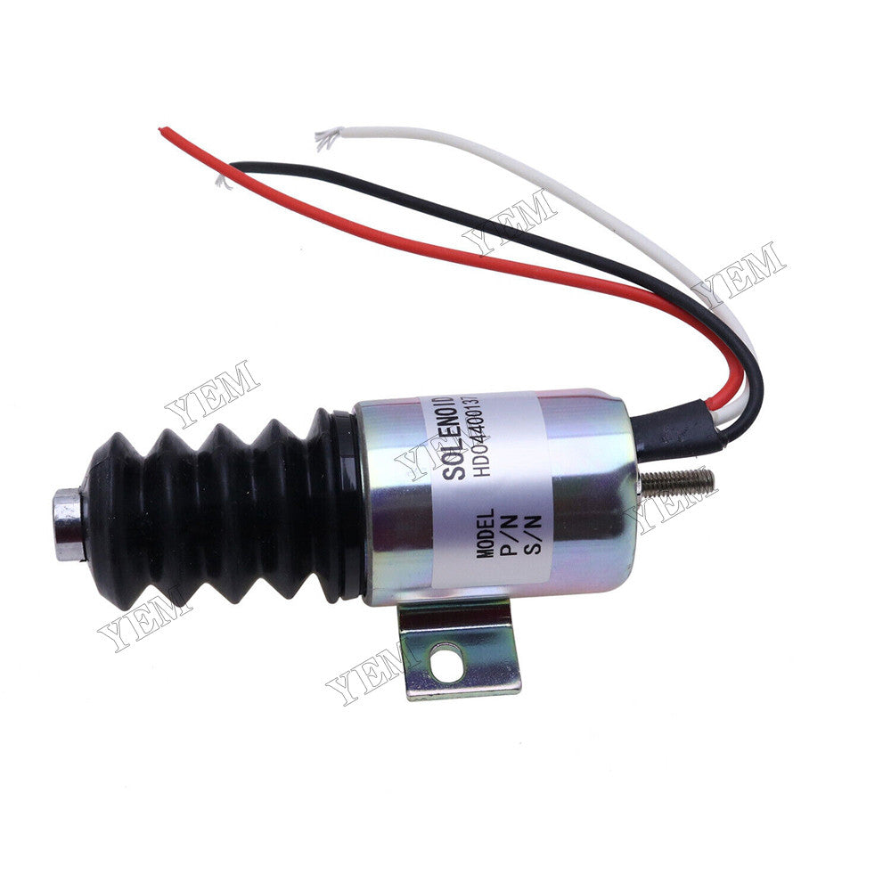 For Hyundai Excavator R200-5E R200-5 Fuel Shutdown Solenoid 1756ES-12E3ULB1S5 SA-4735-12 For Hyundai