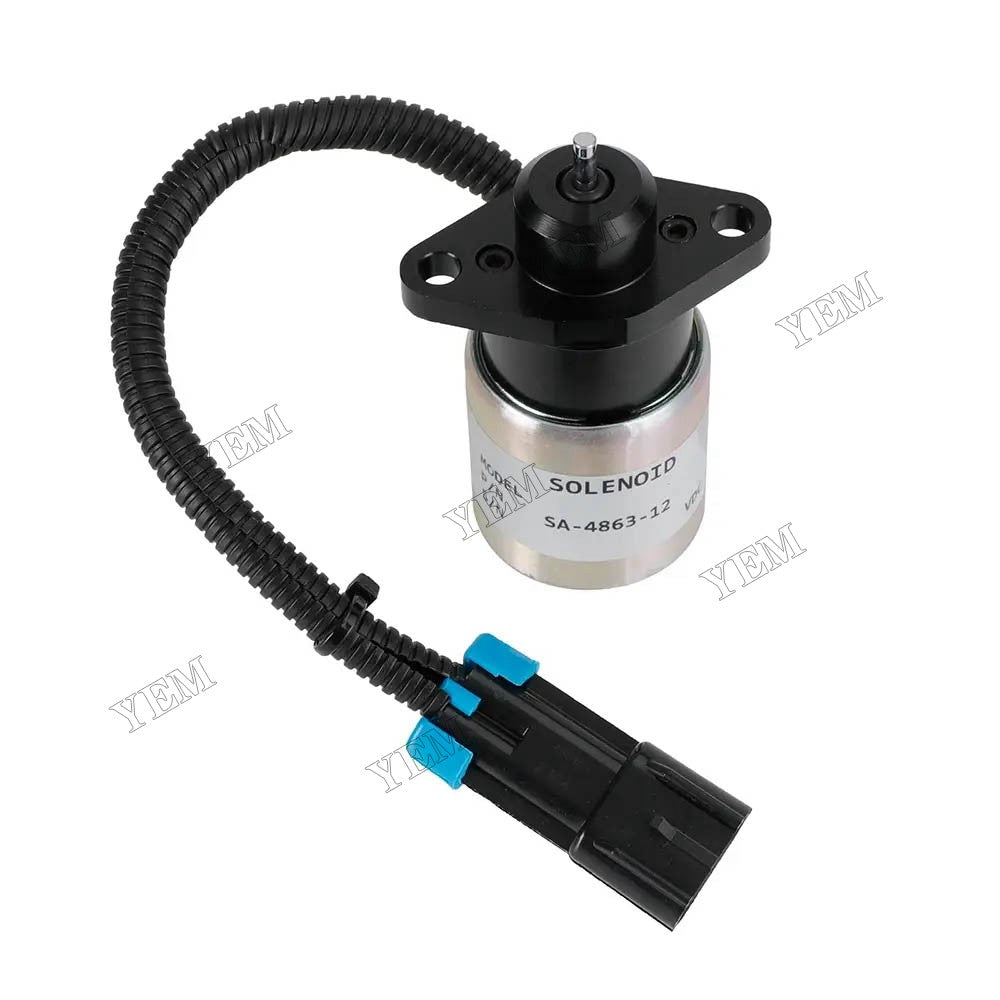 For Kubota Woodward Engine 12V Stop Solenoid 0175-12A5C9S SA-4863-12 For Kubota
