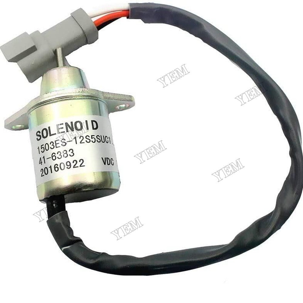 For Yanmar Engine 3TNE72 3TNA72 4TNE84 4TNE88 12V Stop Solenoid 129486-77952 129486-77954