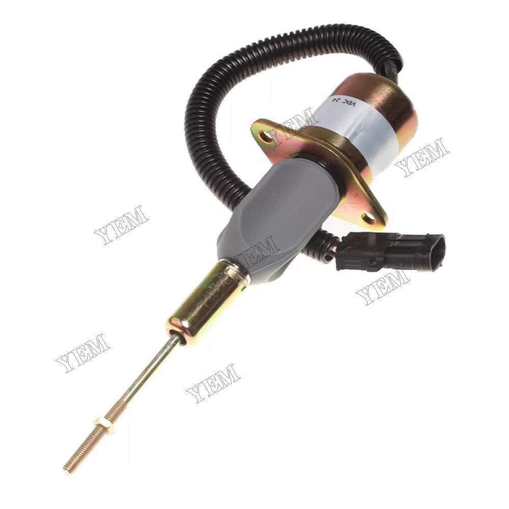 For John Deere Excavator 892ELC 24V Electric Fuel Stop ShutOff Solenoid RE53560 For John Deere