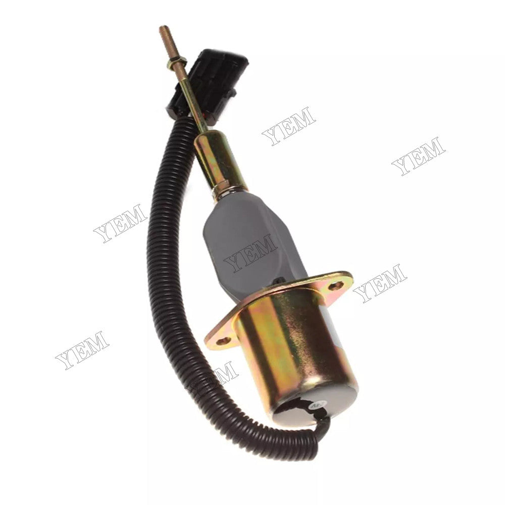 For John Deere Excavator 892ELC 24V Electric Fuel Stop ShutOff Solenoid RE53560 For John Deere