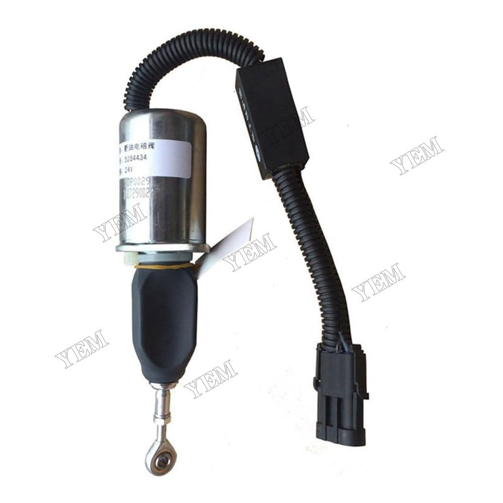 For Cummins Engine 6C8.3 Shut Off Solenoid 5284434 For Cummins