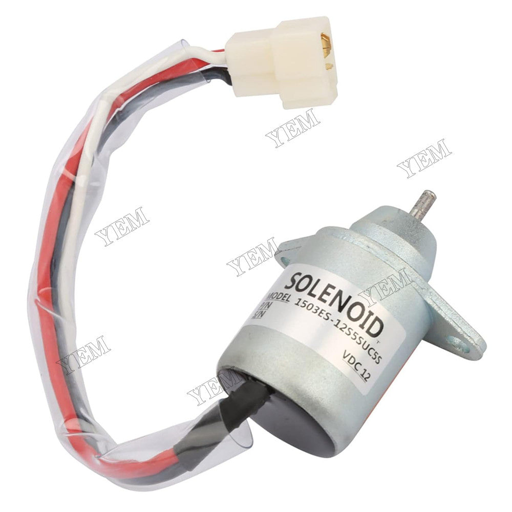 For Isuzu Engine 3CA1 3CB1 3CD1 3CE1 4CG1 4CG2 2CA1 3BC1 12V Fuel Shut off Stop Solenoid Valve 5864004350 For Isuzu
