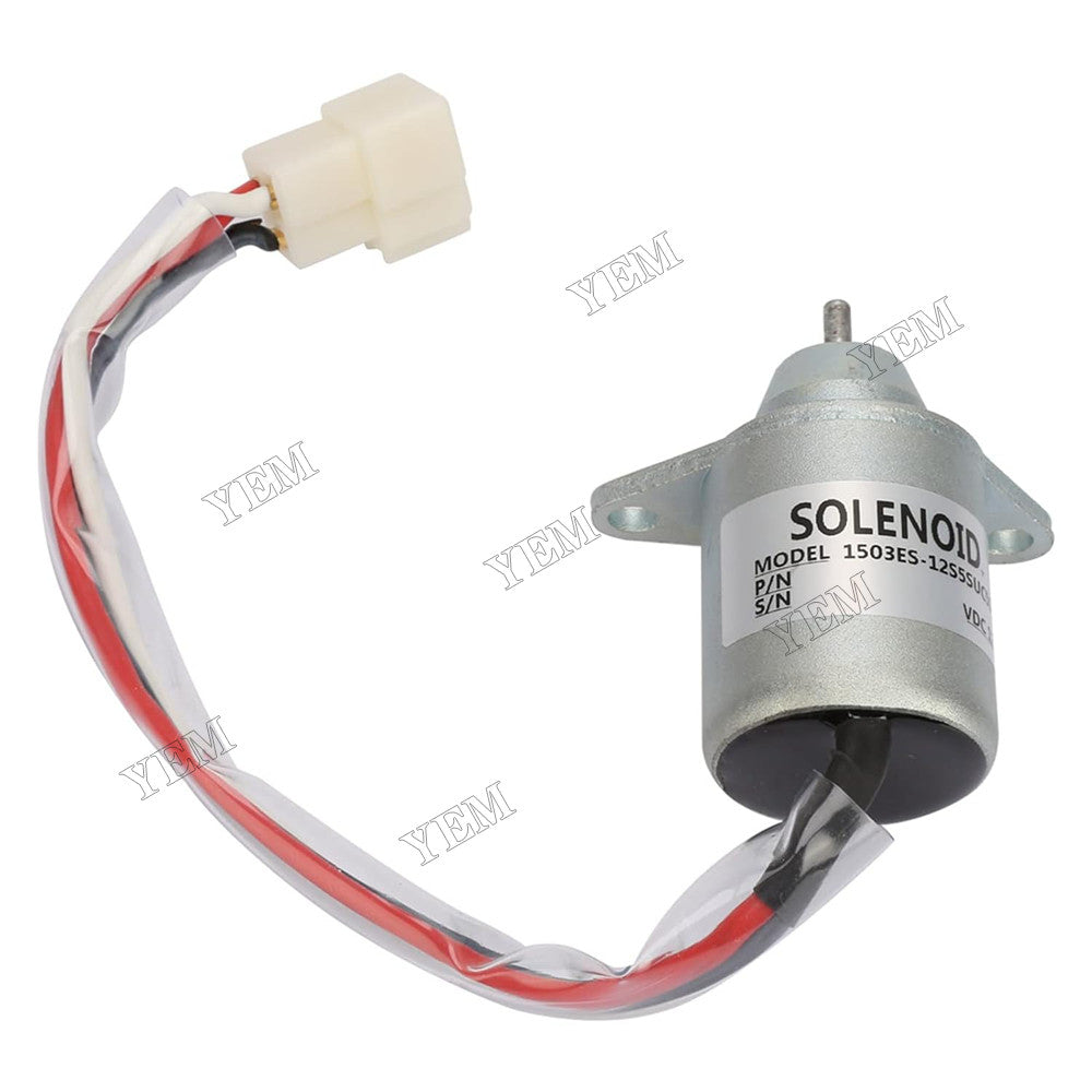 For Isuzu Engine 3CA1 3CB1 3CD1 3CE1 4CG1 4CG2 2CA1 3BC1 12V Fuel Shut off Stop Solenoid Valve 5864004350 For Isuzu