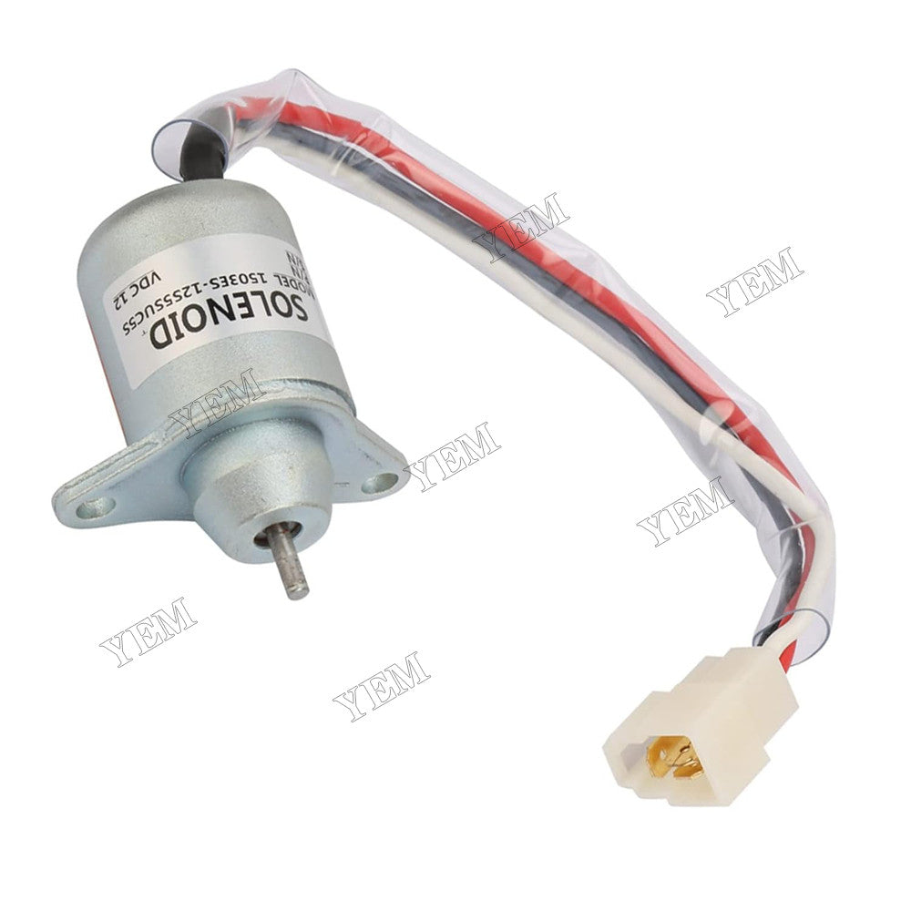 For Isuzu Engine 3CA1 3CB1 3CD1 3CE1 4CG1 4CG2 2CA1 3BC1 12V Fuel Shut off Stop Solenoid Valve 5864004350 For Isuzu